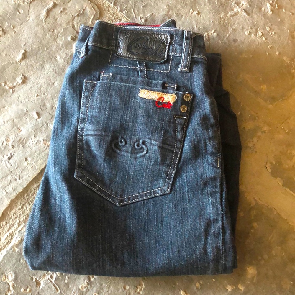 Dark wash jeans
